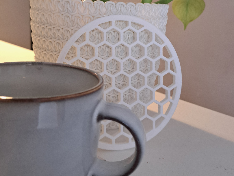 Cup coaster (hex)