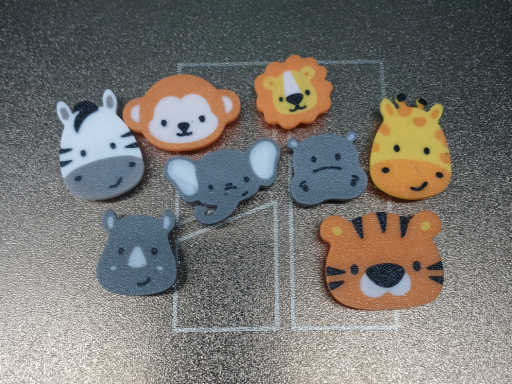 Adorable Safari Animal Croc Charms