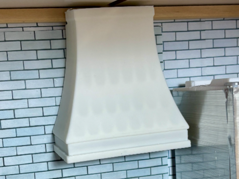 Dollhouse Stove Hood and Grate