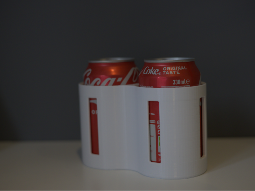 Can holder for belt