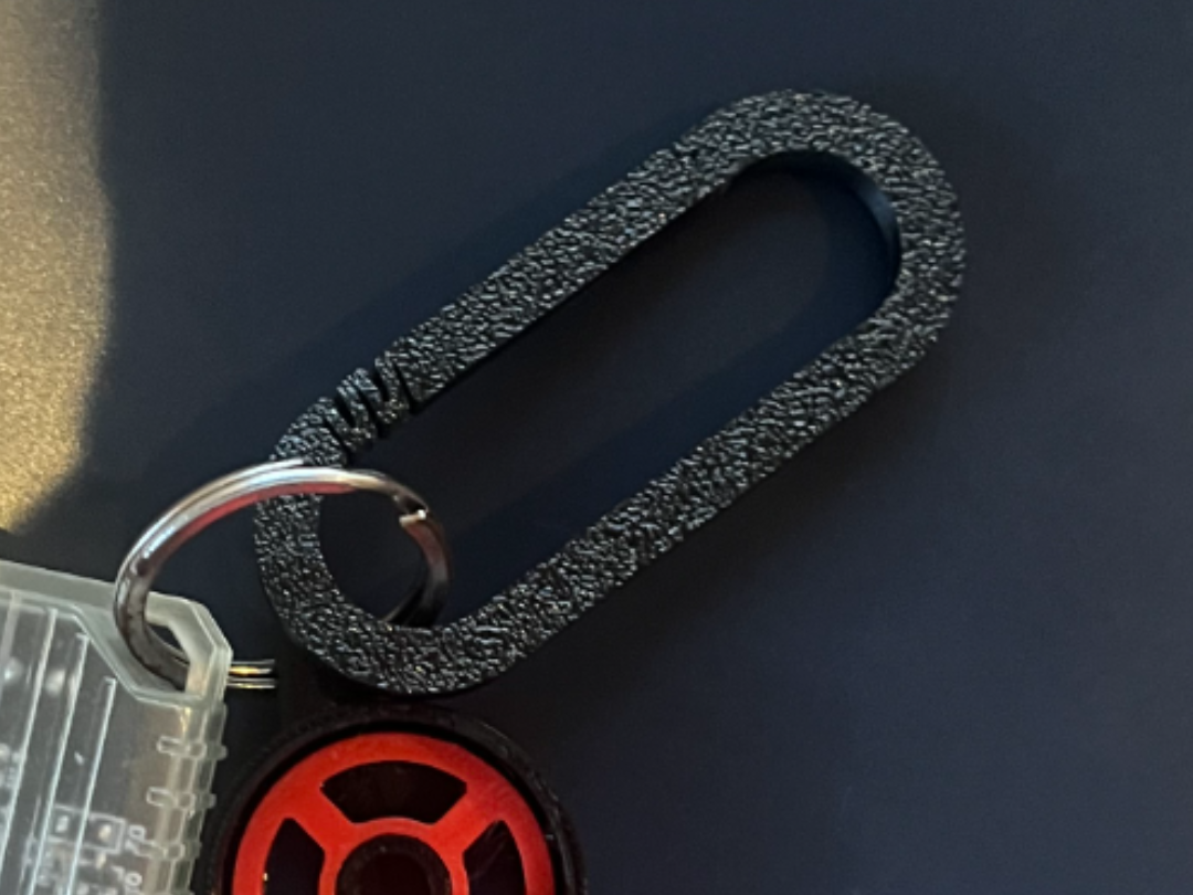 Compliant carabiner(good for keys)