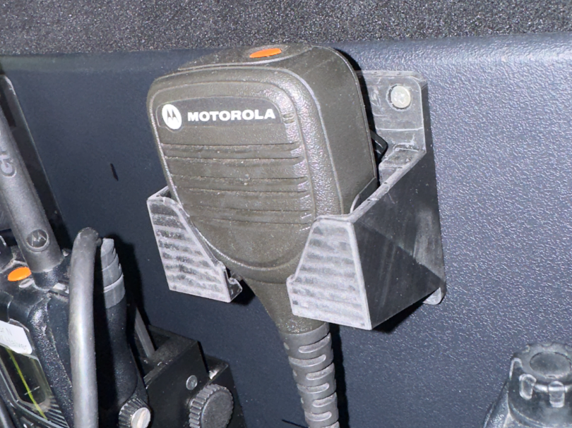 THW Motorola MIC Halterung
