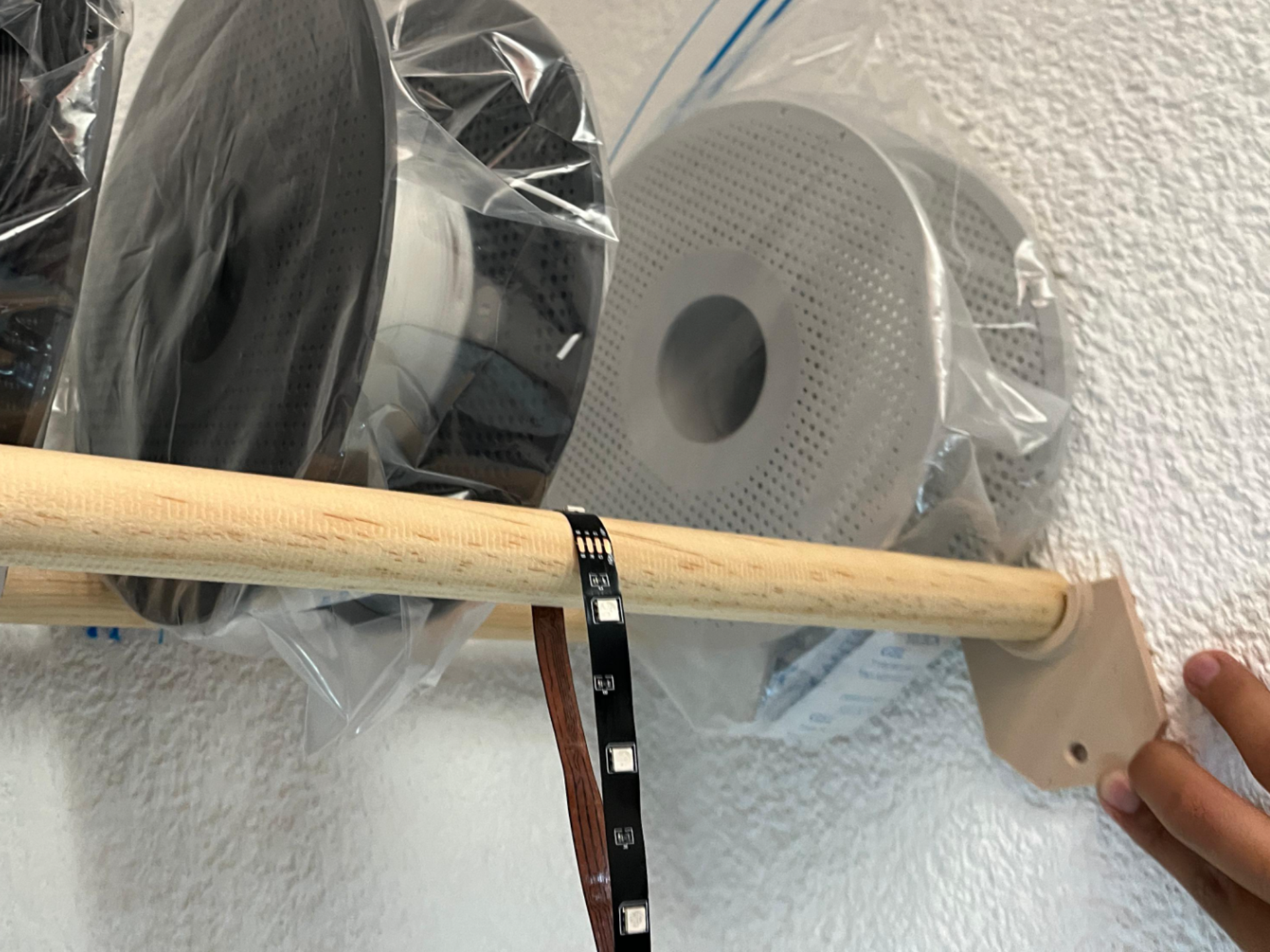 Support for spool handler