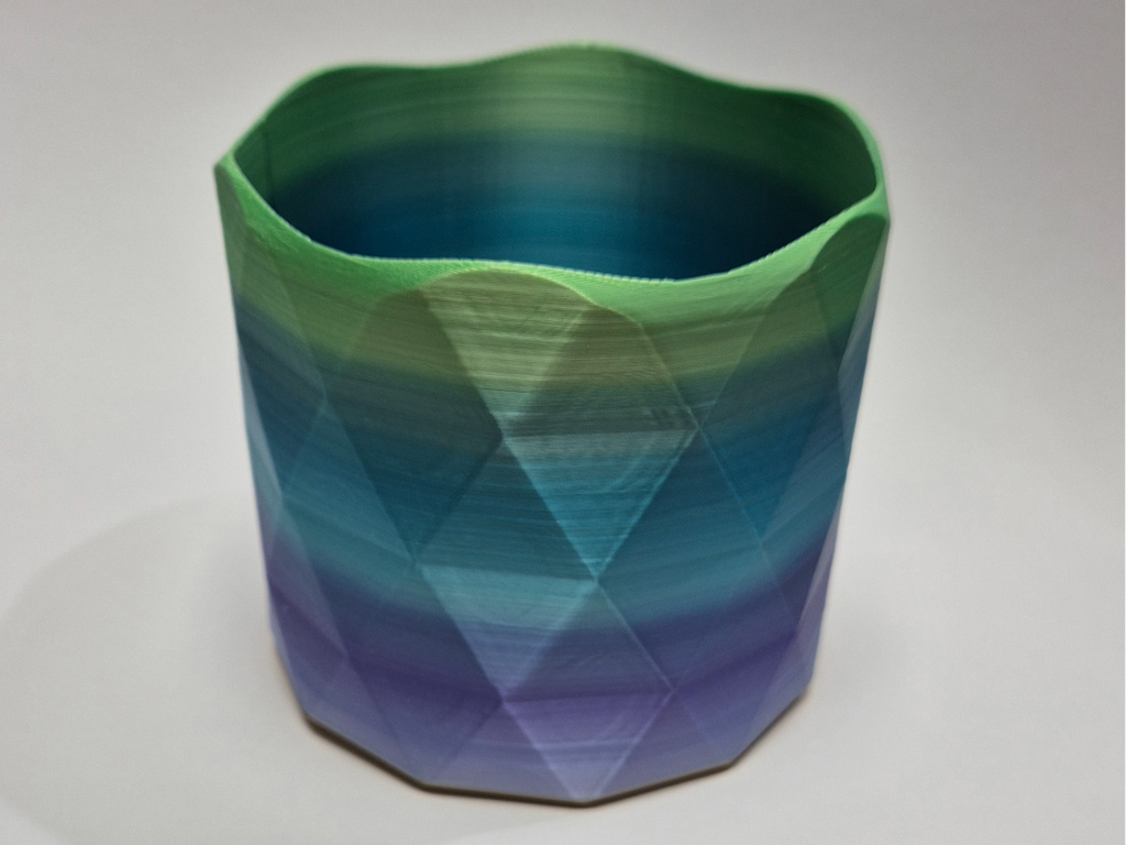 Colorful flower pot / bowl