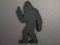 Bigfoot "Middle Finger" Magnet
