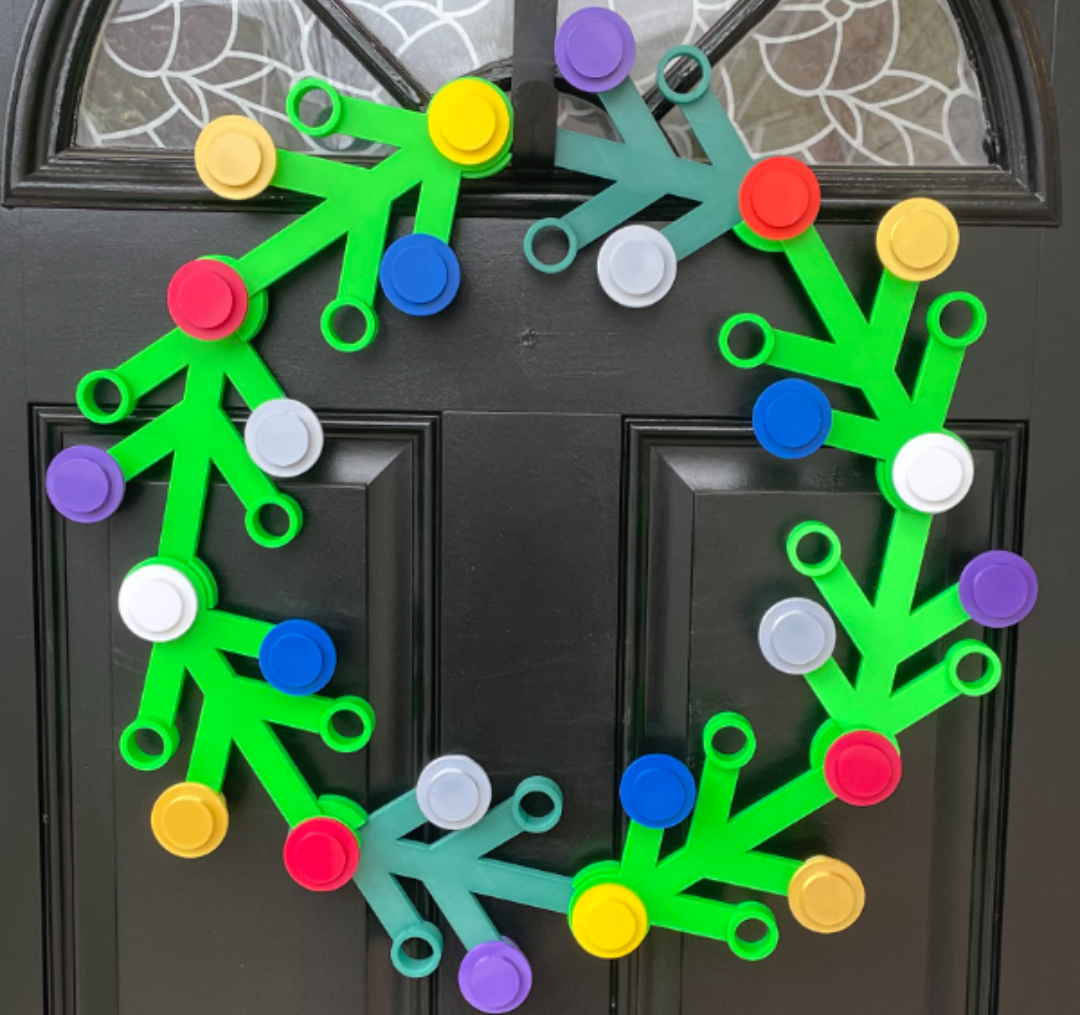 Giant Brick Wreath Angle Stabilizer Clips