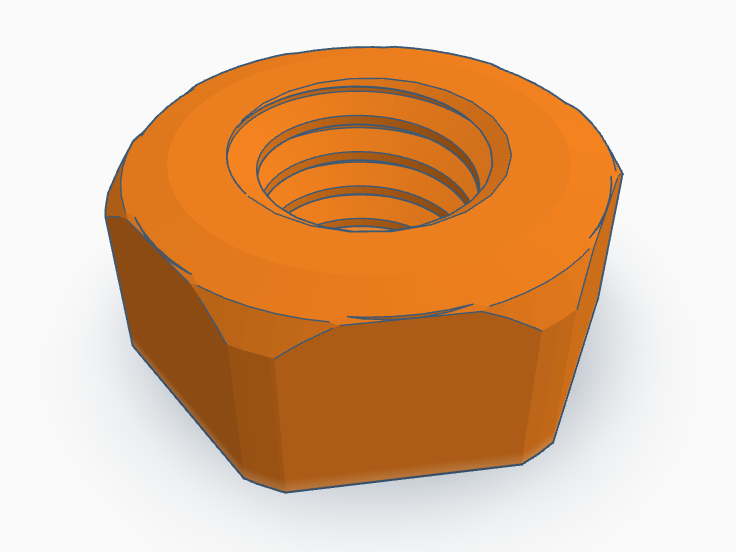 Hex Nut M4 x 0.7