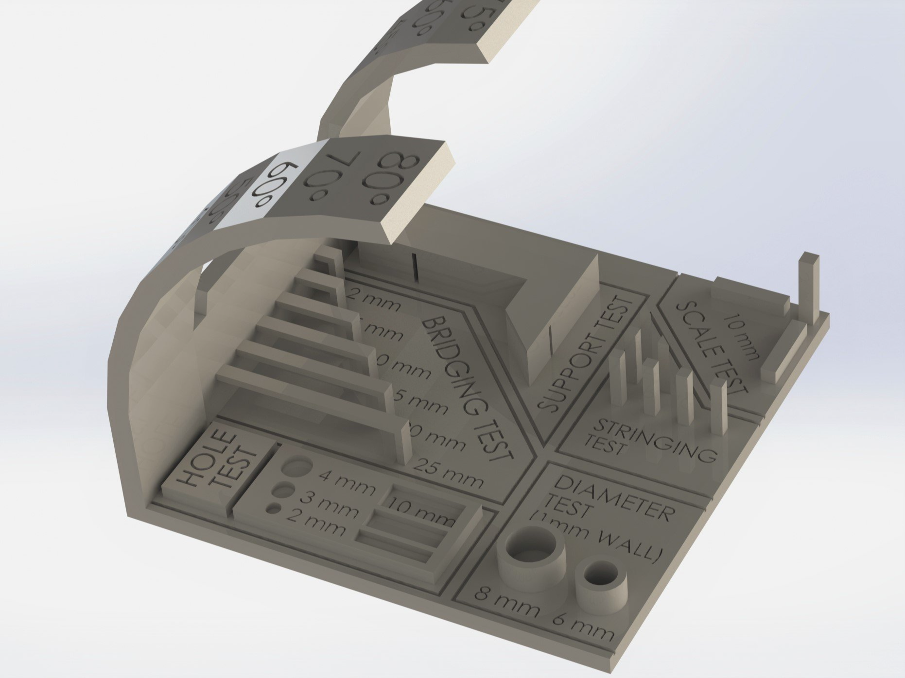 MINI All In One 3D printer test