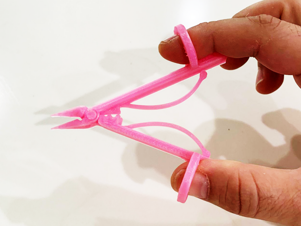 Tweezer 2.0: Print-in-place tweezer/Pliers set