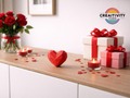 Low-Poly Valentinstag Herz - Free Commercial Use