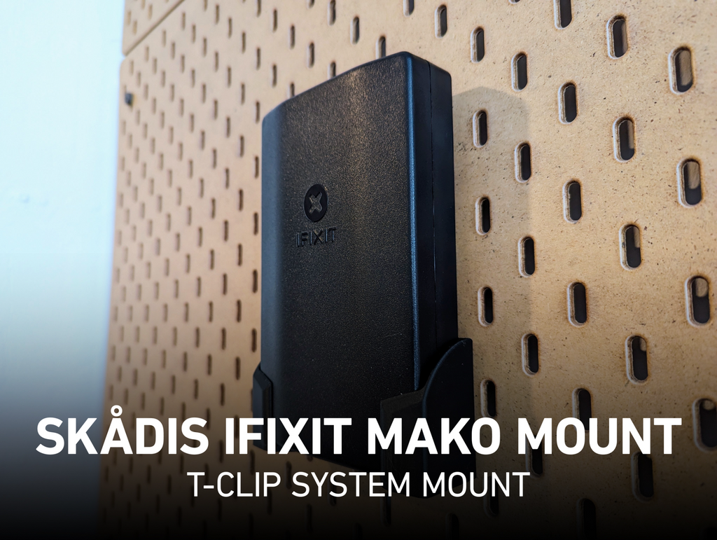 iFixit Mako Skadis Mount (T-Clip System)