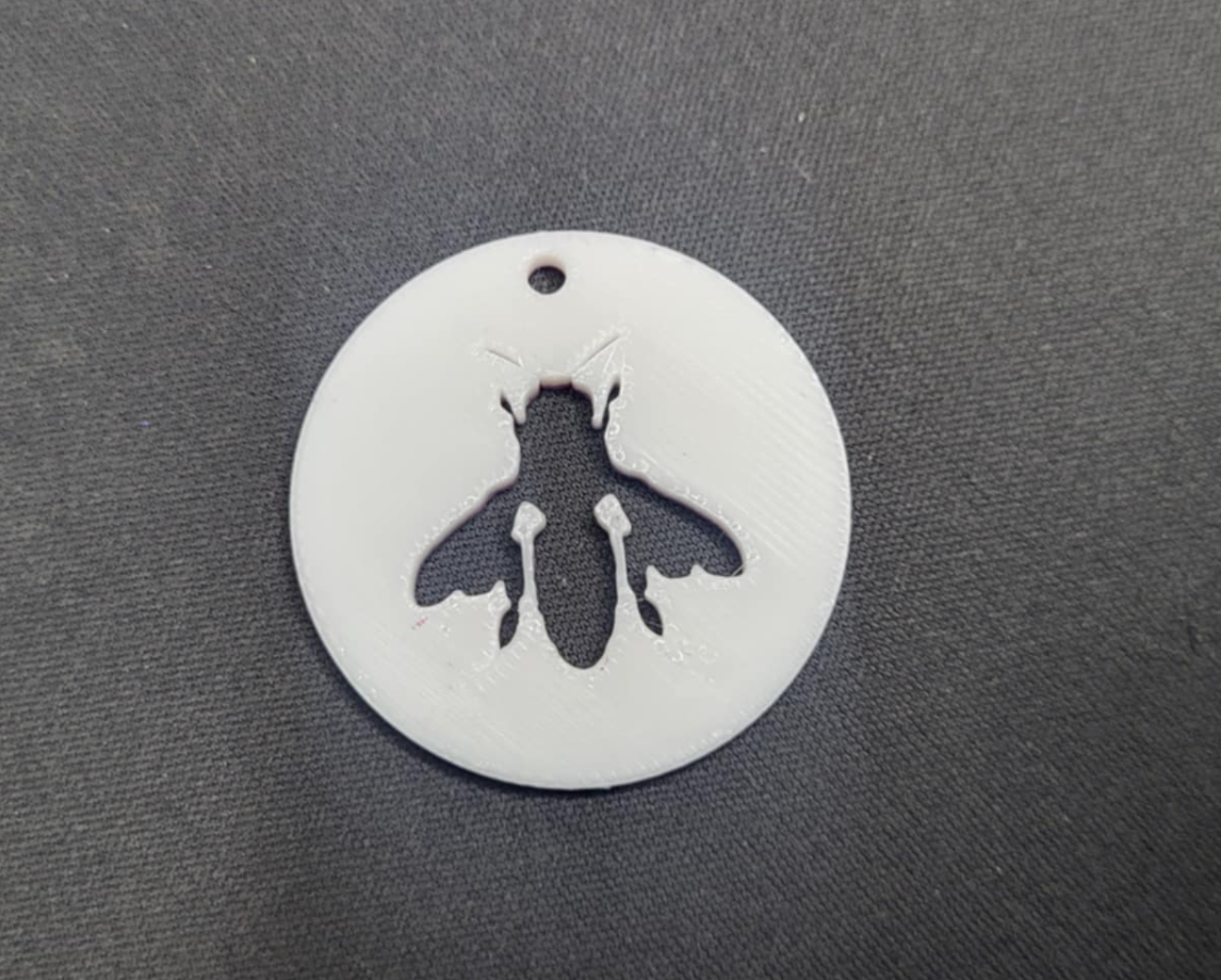Honeybee keychain