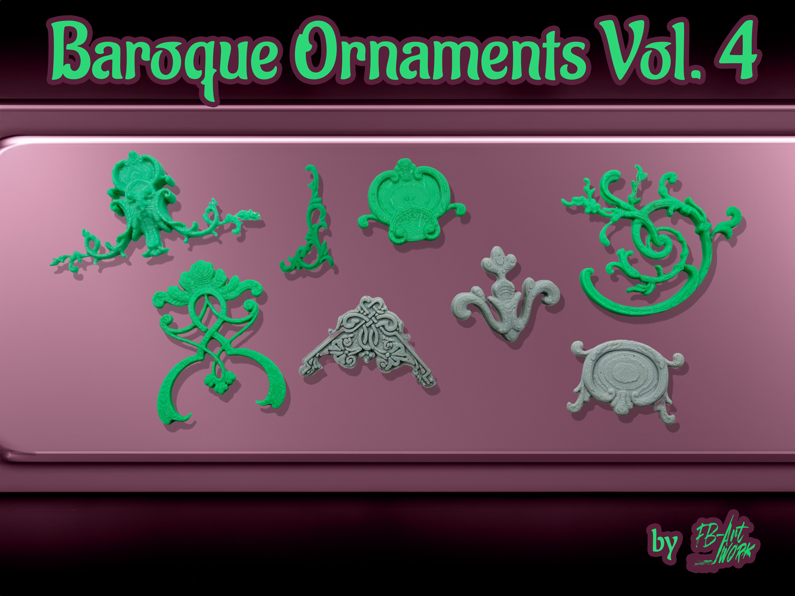 Baroque Ornaments Vol. 4
