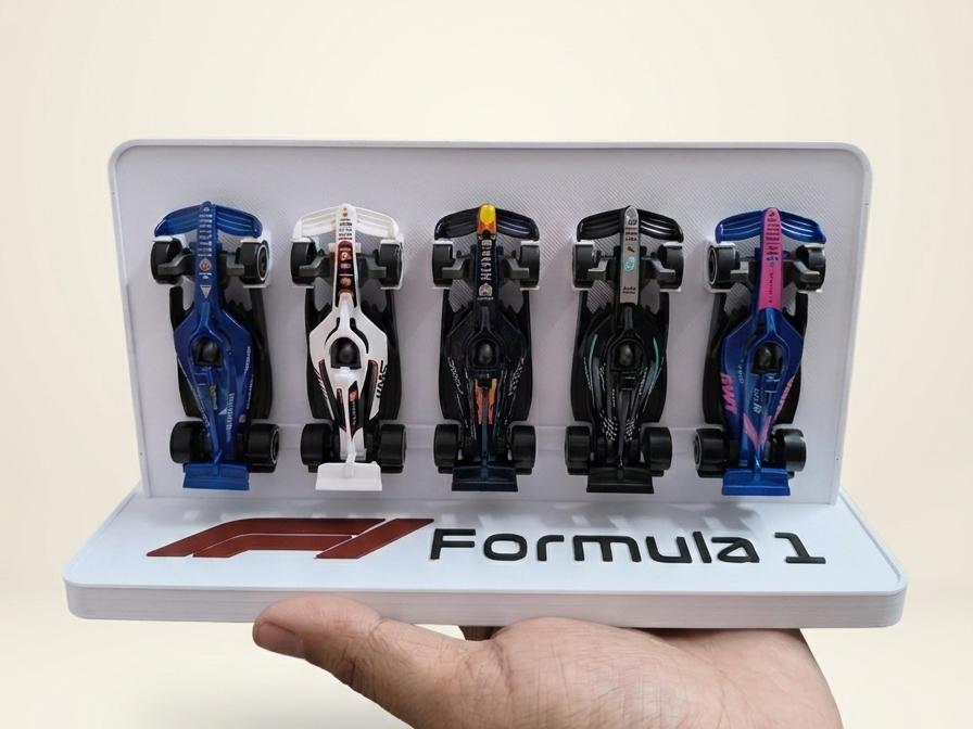 Hot Wheels F1 Variable Pack Display Stand