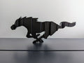 Mustang Logo Text Flip