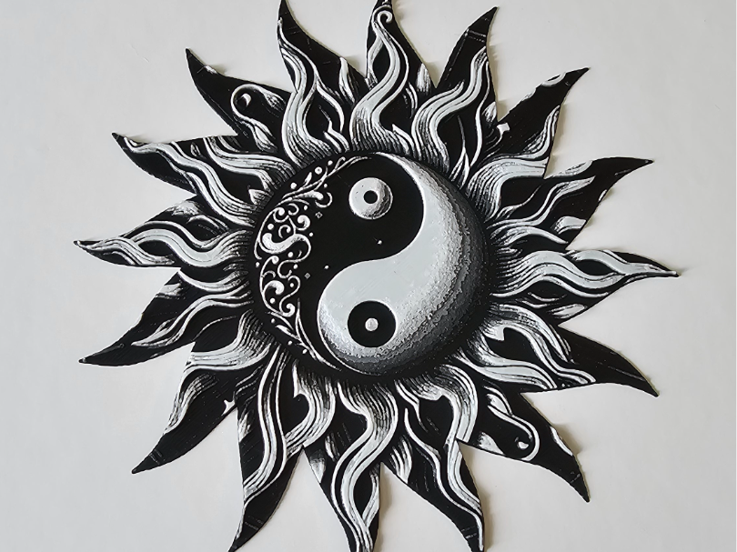 Mystical Sun Yin Yang HueForge