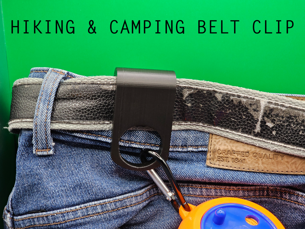 Hiking & Camping Belt Clip