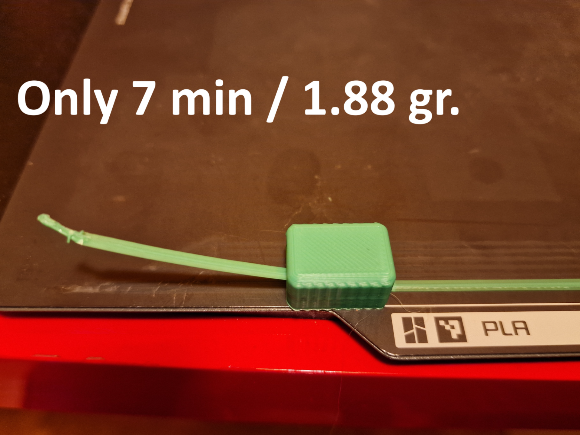 Purge line removal item