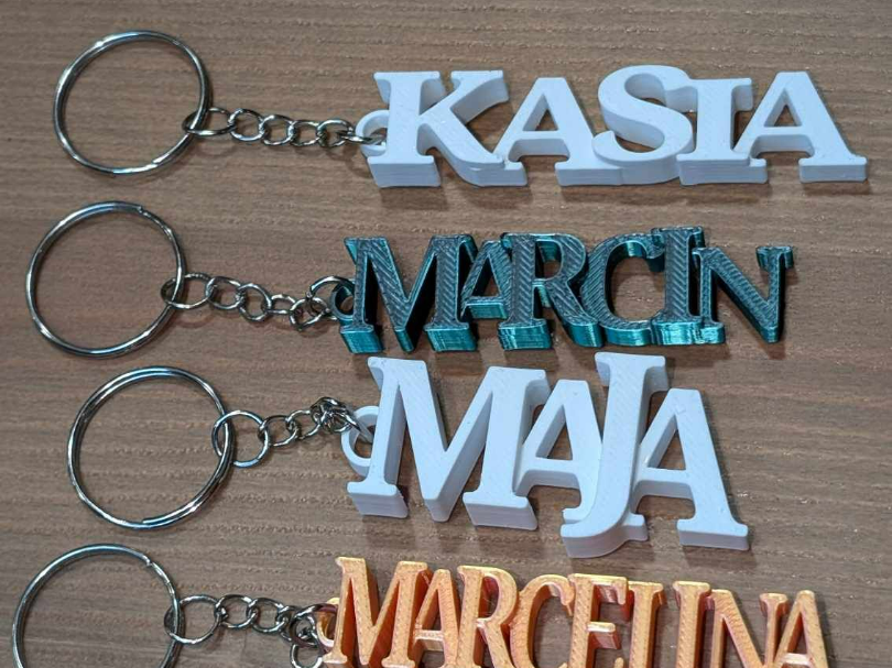 Letters keychain