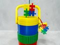 Autism Puzzle Straw Topper