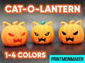 Cat-O-Lantern 1 to 4 Colors AMS MMU
