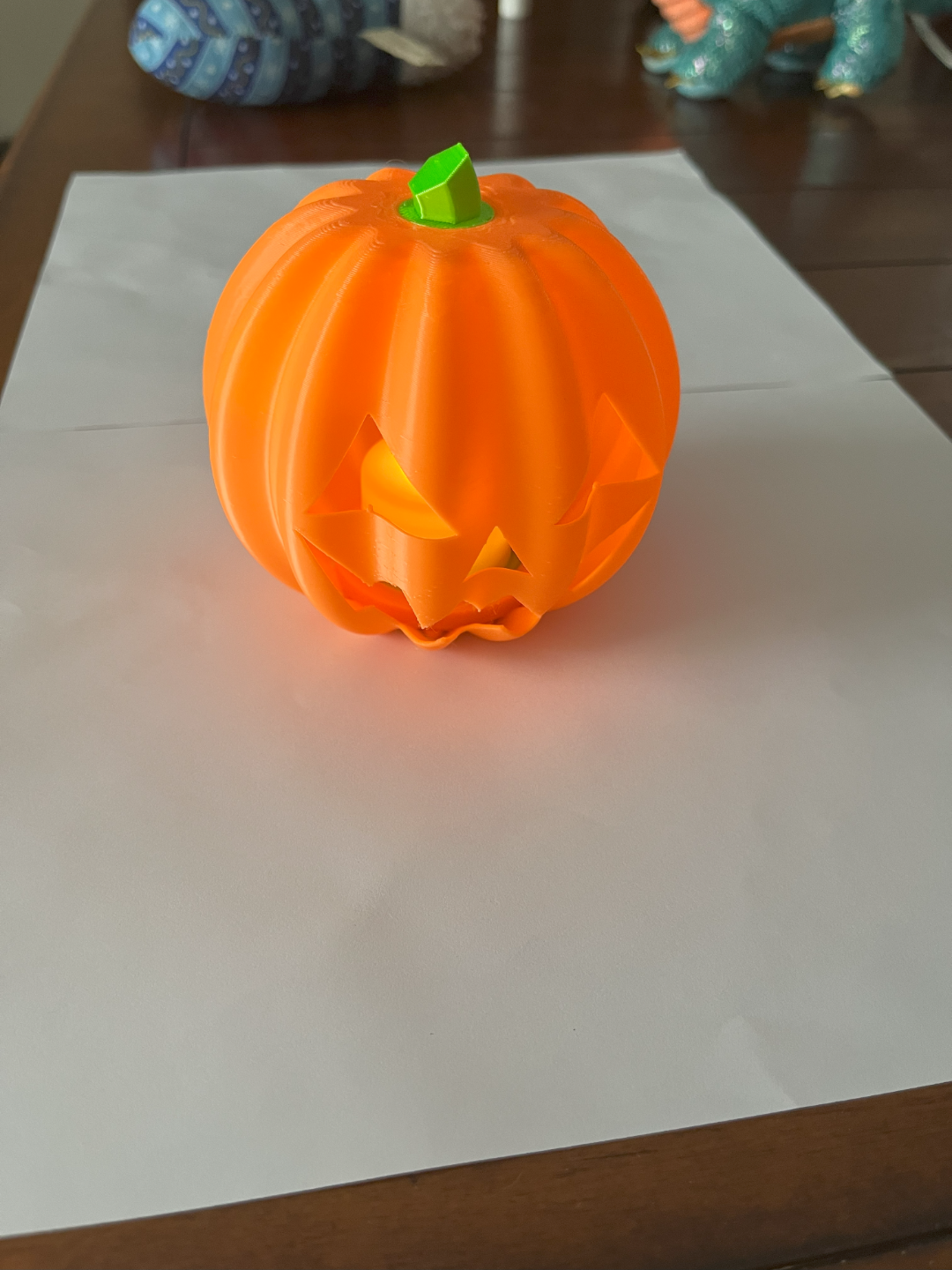 Halloween Tea Light Pumpkin
