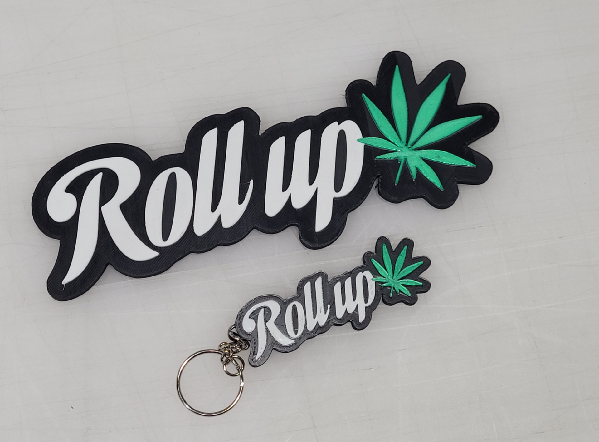 Rollup Keychain and Magnet 3 Color Multi-Layer