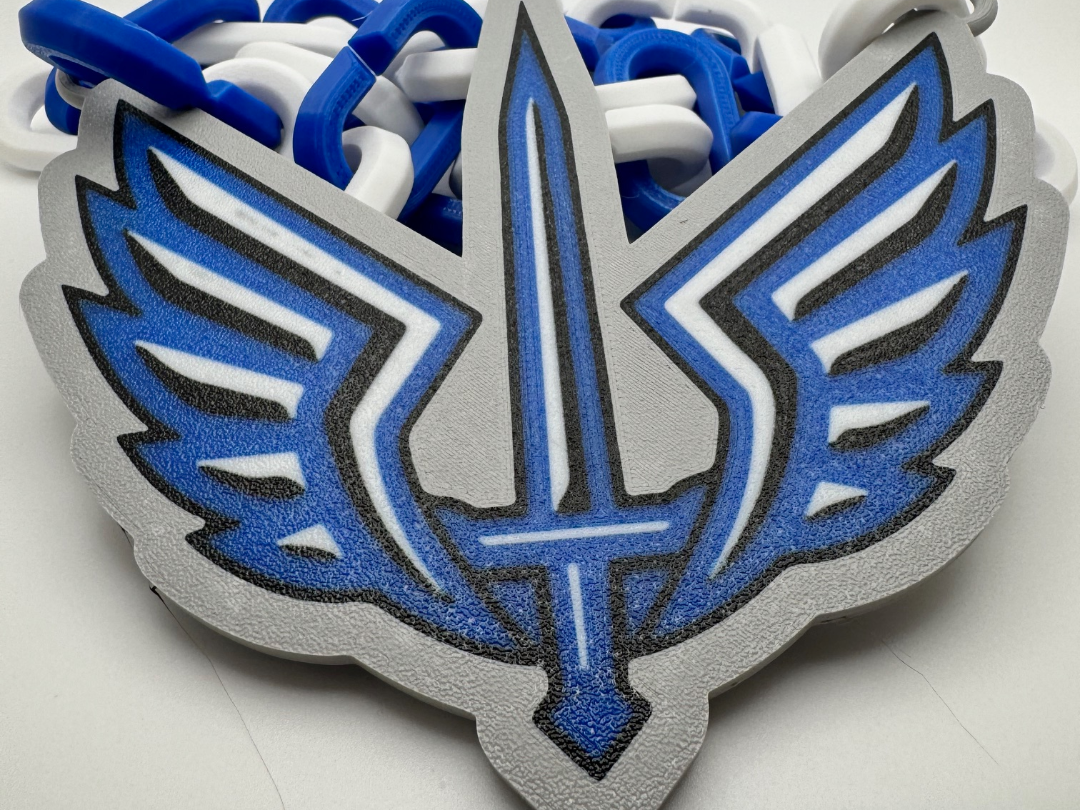 ST LOUIS BATTLEHAWKS LARGE CHAIN OFFICIAL KAW