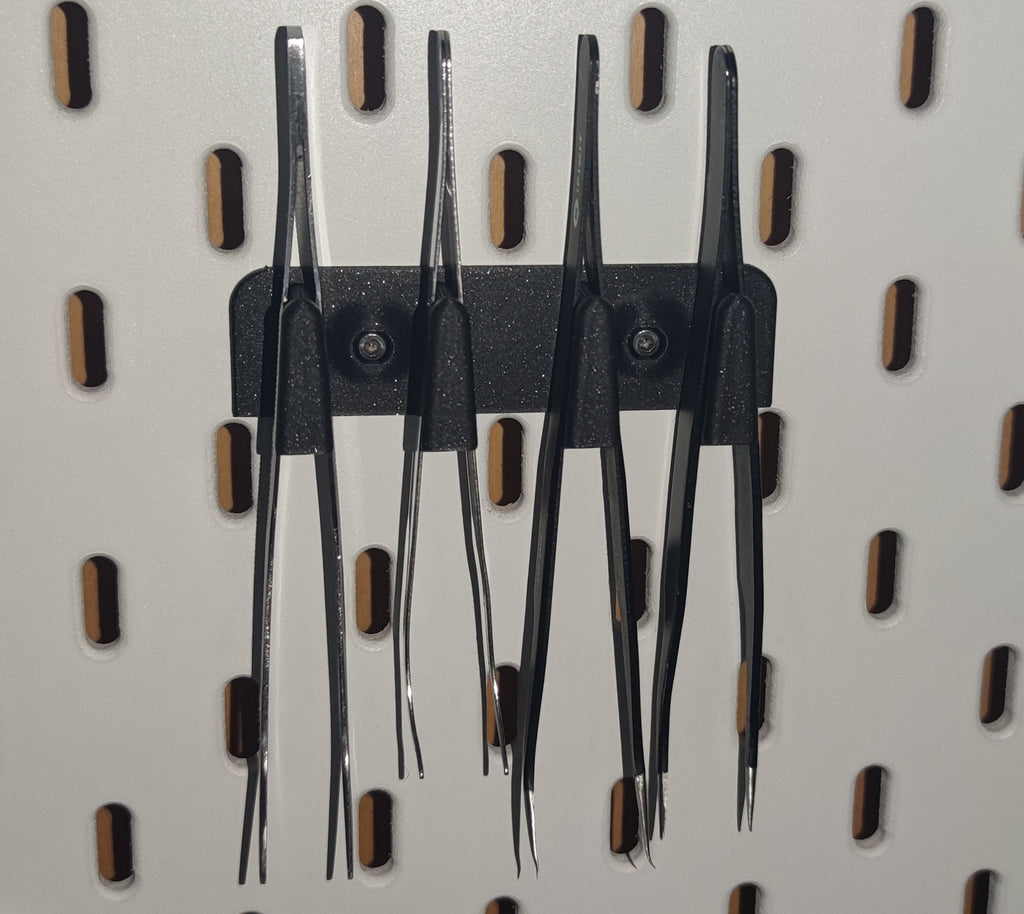 Skadis small tweezer holder - T-Nut Mounting System