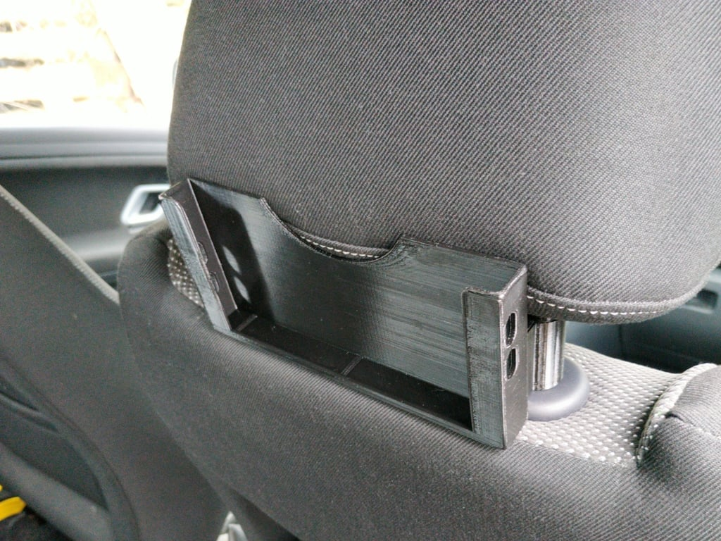 Headrest phone holder for Skoda Fabia 2