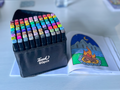 TikTok 80pcs Colouring Pen Divider