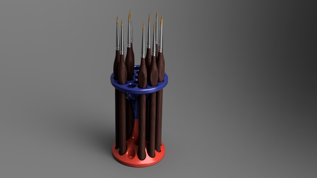 Brush stand
