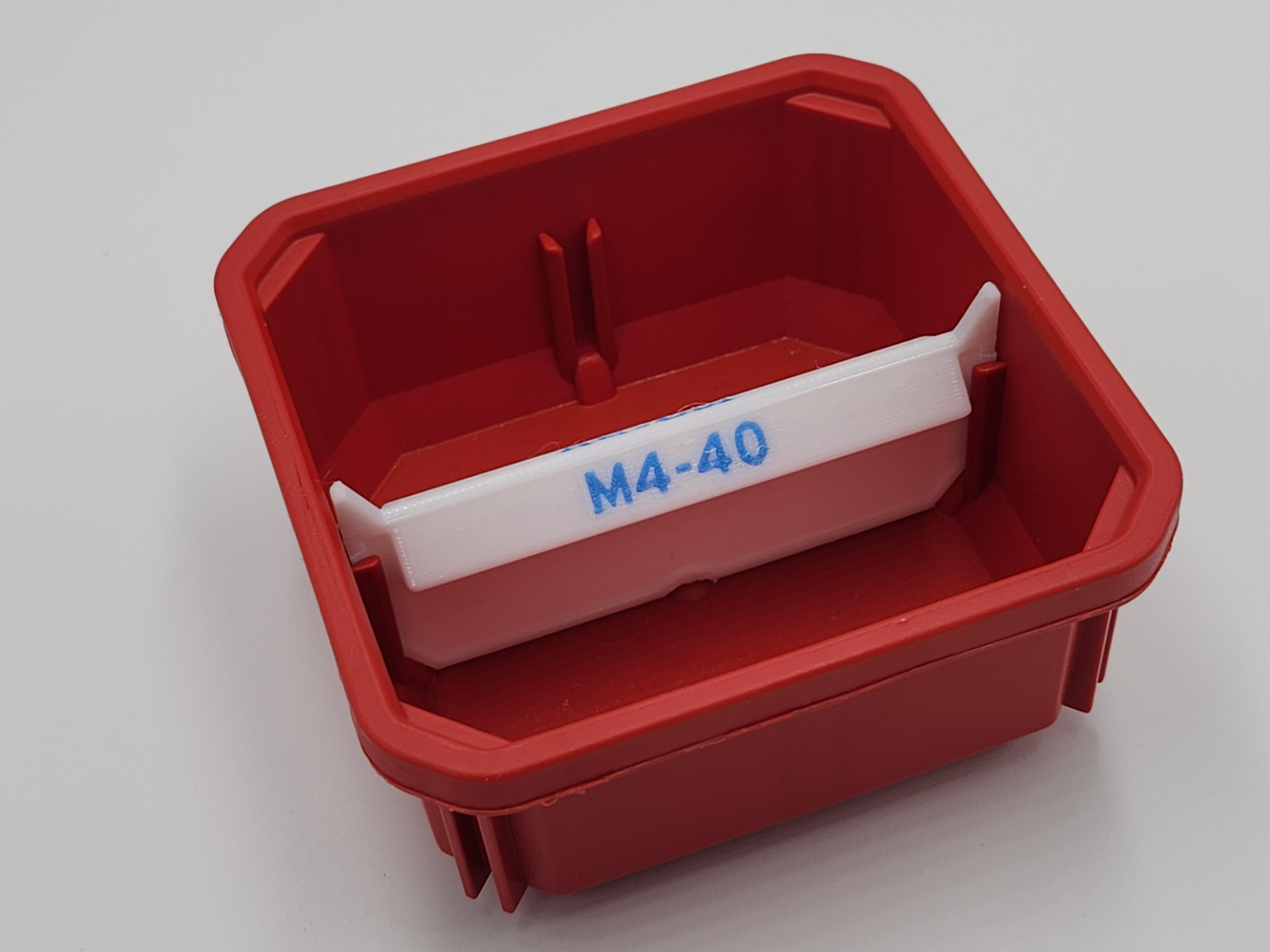 Packout divider 'I' for labels low profile updated