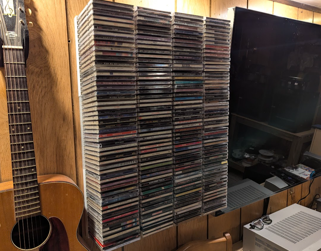 Wall Mount CD Rack