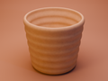 pattern flower pot