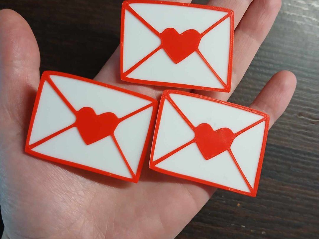 Velentine Love Envelope/ letter