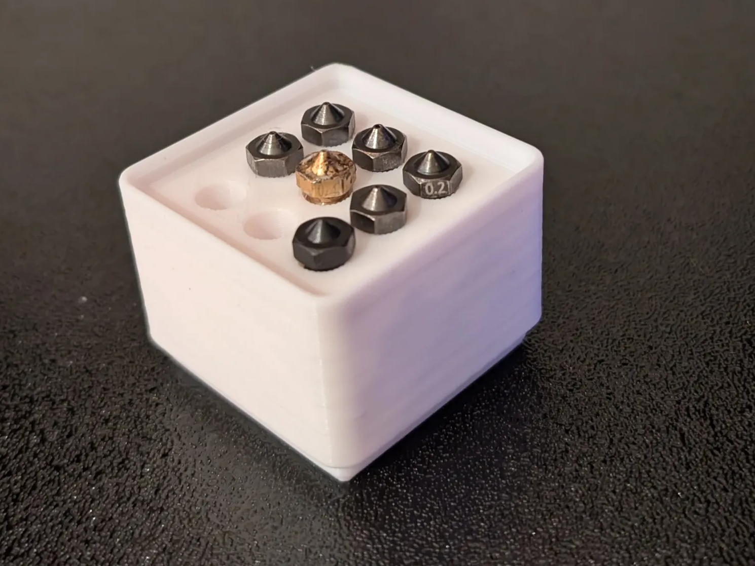 Gridfinity Kobra 2 Nozzle holder