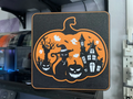 Halloween Scene Hanging Light Box