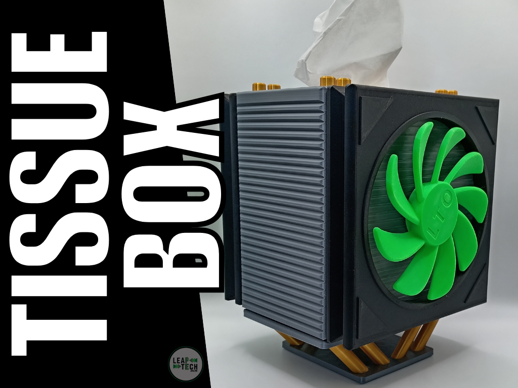 Tower CPU Cooler - Tissue Box - Magnetic - PC PART