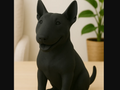 English Bull Terrier Dog Figurine