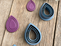 Imprint Dangle Drop Earring Cutters