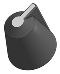 Simple Knob (for 6mm spindle)