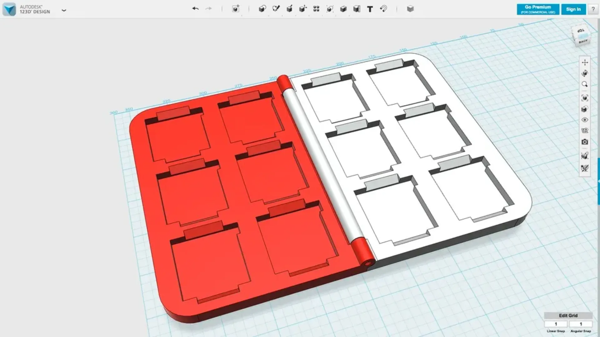 3DS GAME CARTRIDGE HOLDER