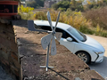 金木水火土风车，五行转化风水化弯道路煞路冲玄学风车 随风自动转向风车