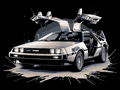 Hueforge Fan Art - Movie Car Series - DeLorean - Back to the Future Movies