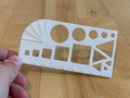 Simple Metric Pocket Stencil