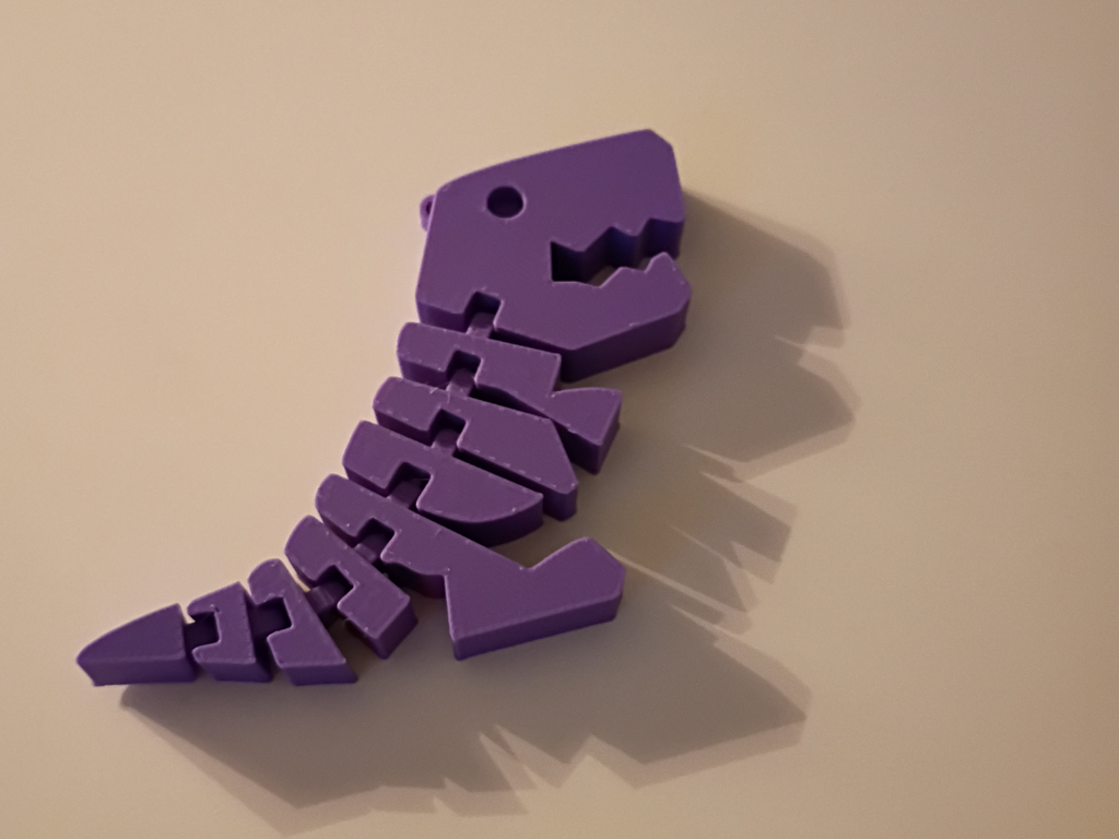 flexy rex keychain fidget