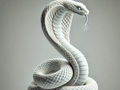 Snake statue