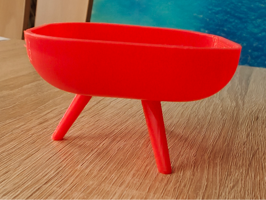 bowl with legs