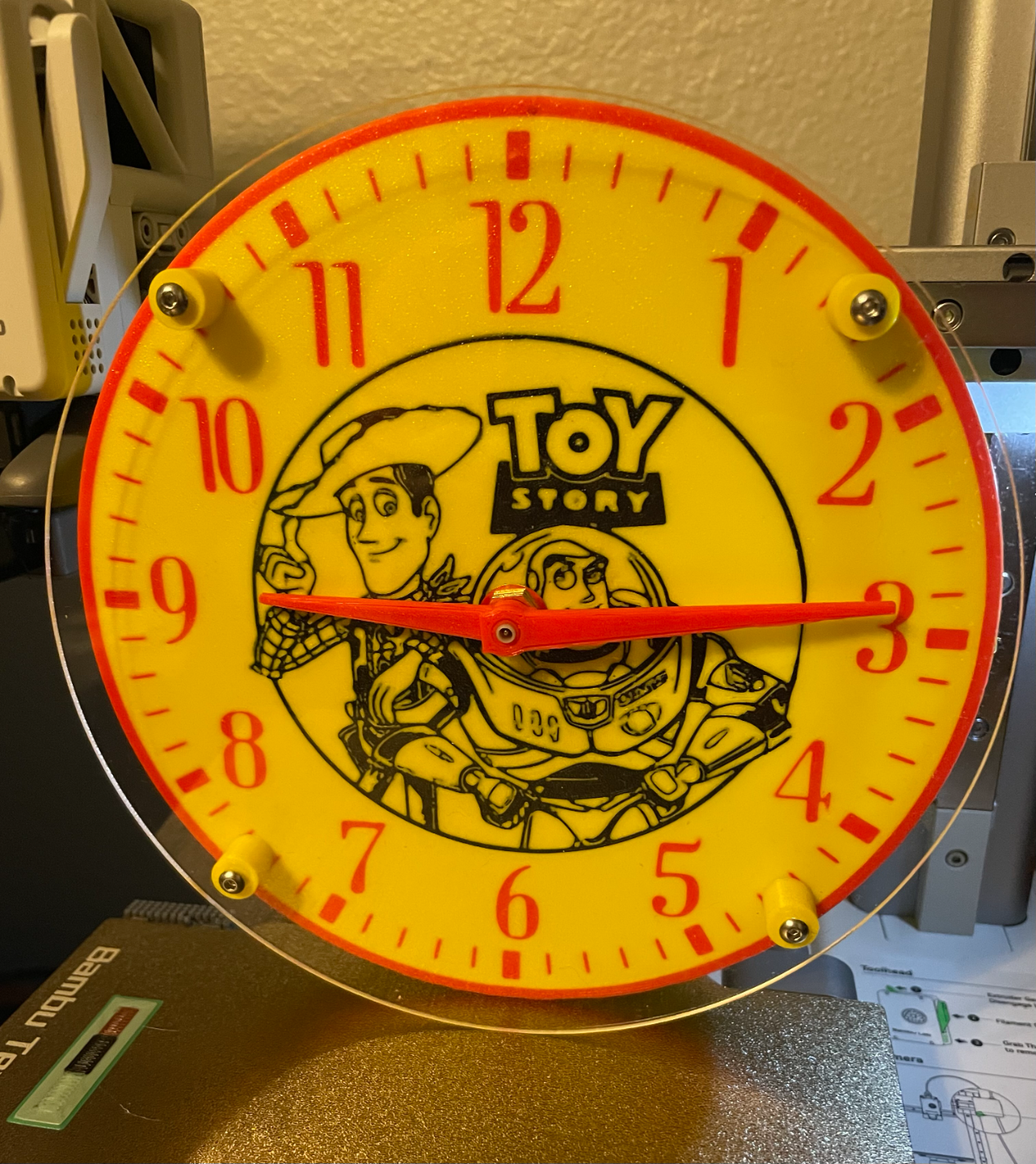 Toy Story clock